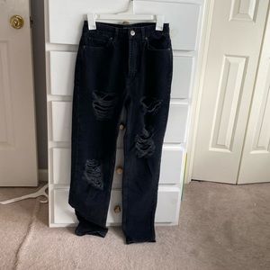 Black mom jeans